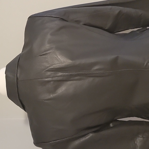 Boston Proper Black Leather Jacket - Picture 7 of 10
